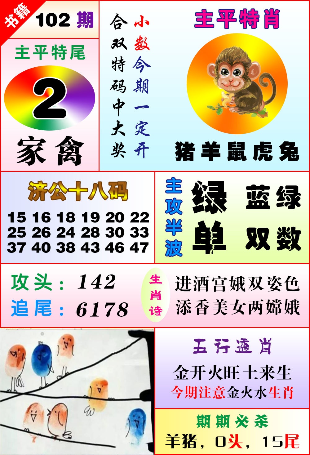 102期澳门狗头铡[图]