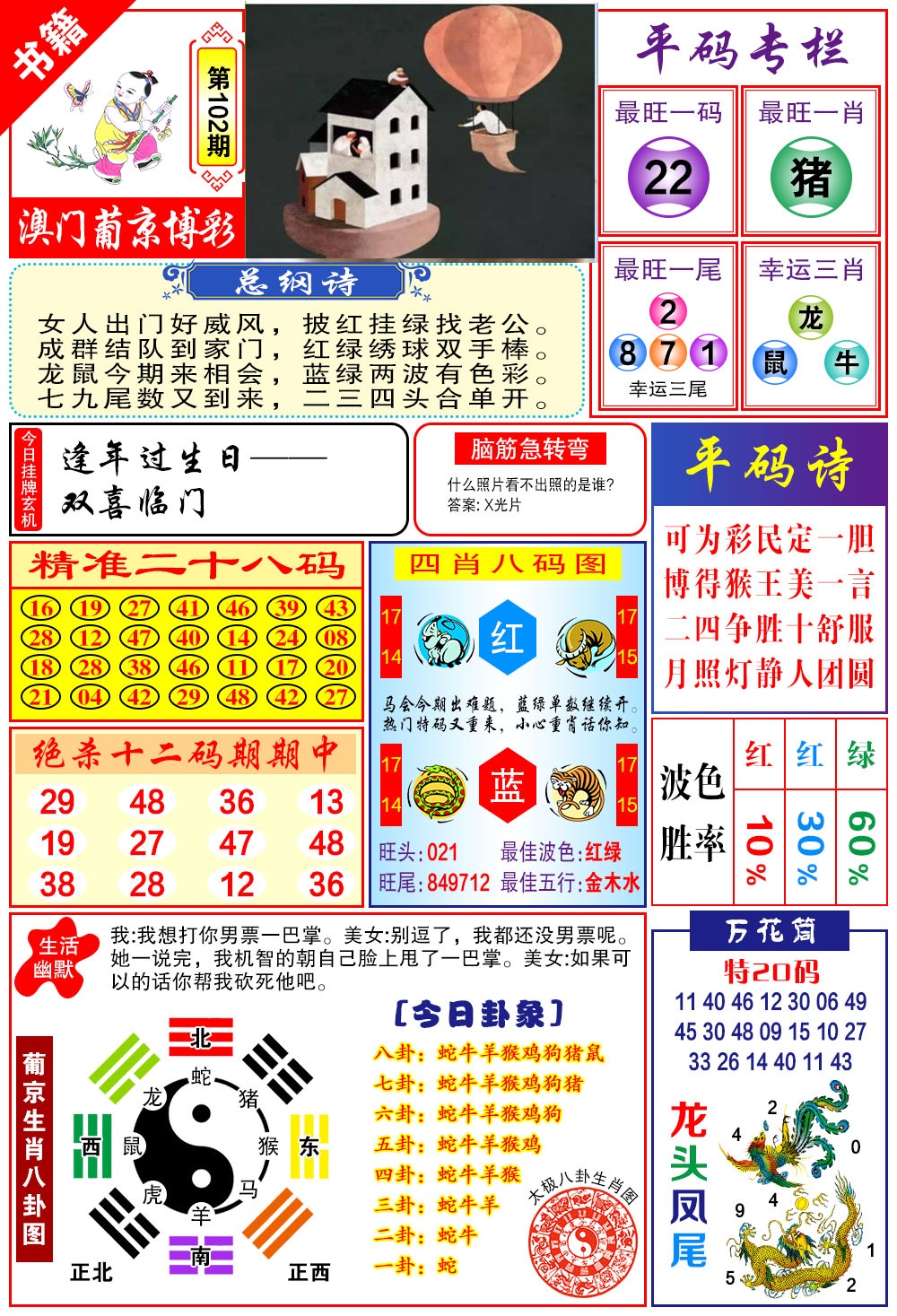 102期澳门万花筒[图]